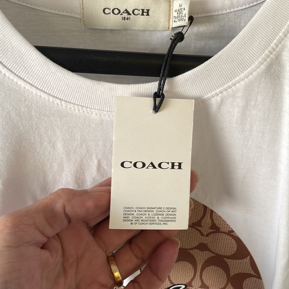 NWT Coach Snoopy Women’s t-shirt size medium - Picture 8 of 8